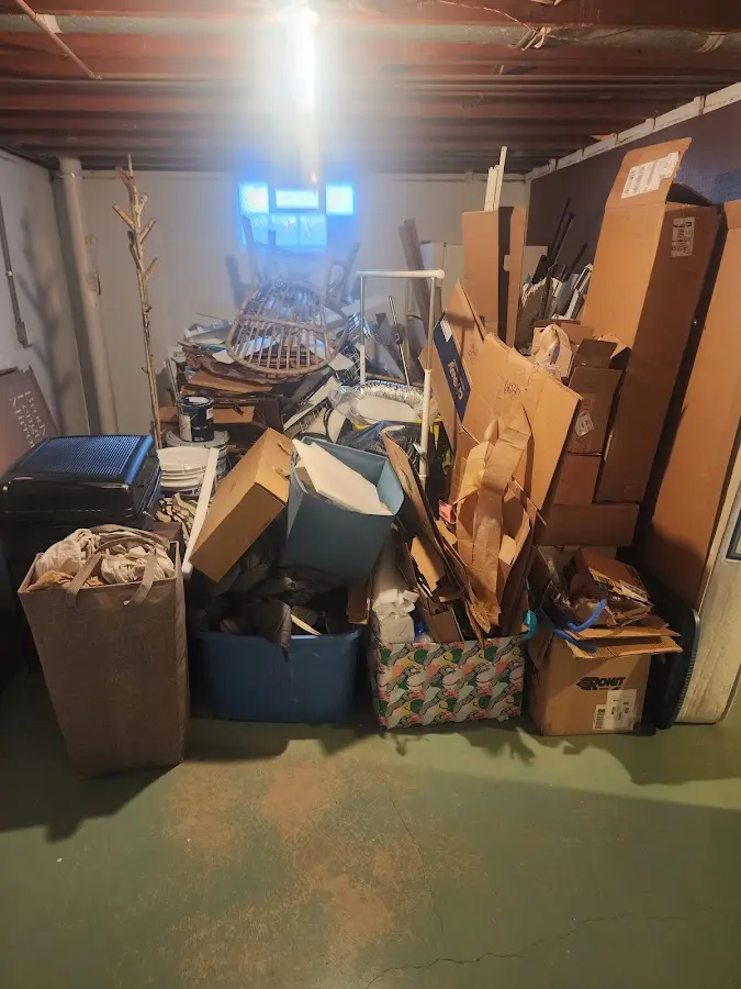 Roll-off dumpster container at job site for Roll Off Dumpster Rental in Rio Rico